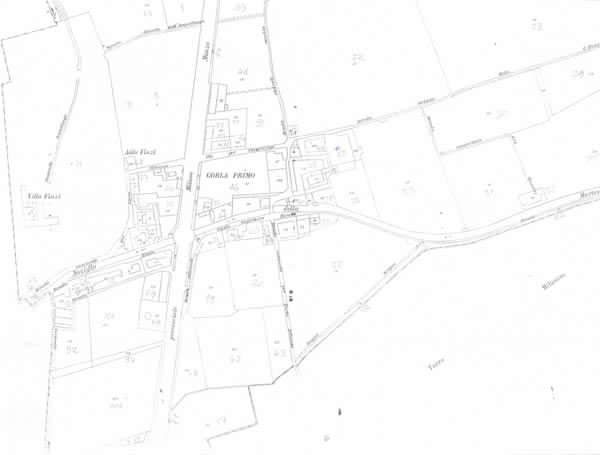 Gorla. Cessato Catasto. Mappa